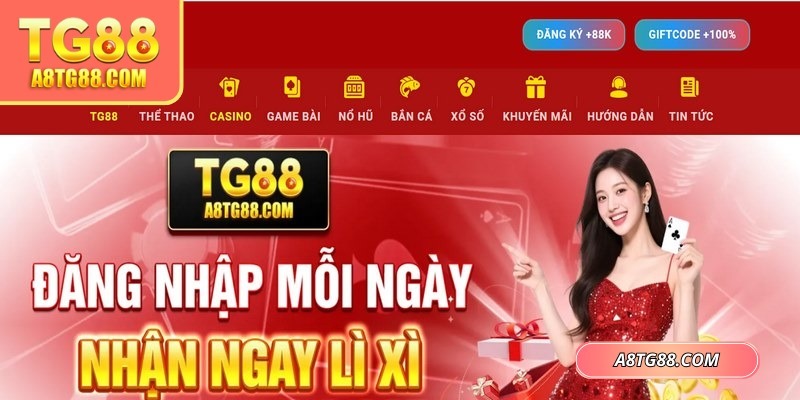 Truy cập đúng trang chủ chính thức để đăng ký TG88