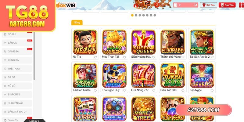 Nổ hũ TG88 mang đến cơ hội trúng thưởng khủng